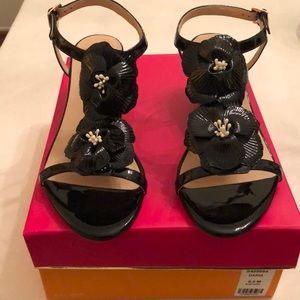 Brand new, never worn, Kate Spade New York Daria wedge Sandals Size 8.5